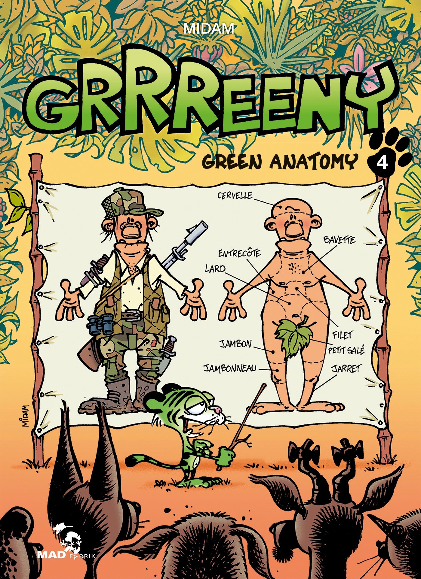 jaquette livre Grrreeny - Tome 04: Green Anatomy