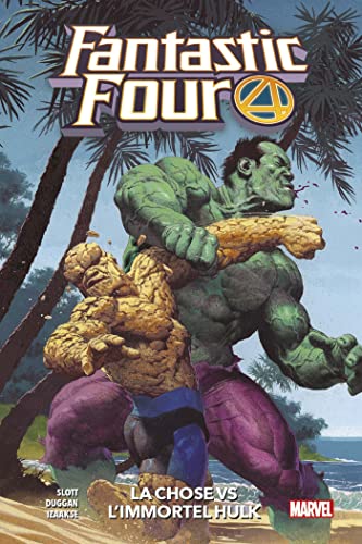 jaquette livre Fantastic Four Tome 4 - La Chose Vs L'immortel Hulk