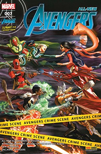 jaquette livre All-New Avengers N° 7, Décembre 2016 - L'affrontement (2/4)