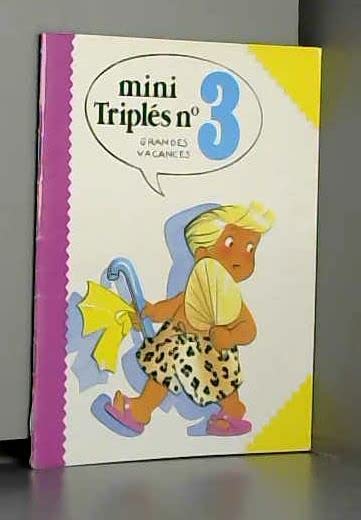 jaquette livre MINI TRIPLES  N°3