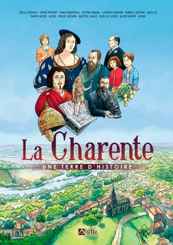 jaquette livre La Charente - Une Terre D'histoire
