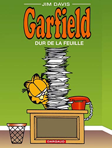 jaquette livre Garfield Tome 30 - Garfield Dur De La Feuille