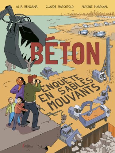 jaquette livre Béton - Enquête En Sables Mouvants