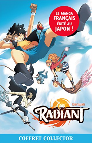 jaquette livre Radiant - Coffret T1 à T4