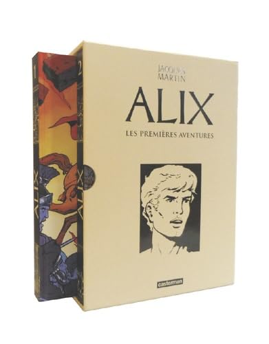 jaquette livre Alix Les Premières Aventures - Recueils 1 Et 2 - Alix L'intrépide - Le Sphinx D'or - L'île Maudite - La Tiare D'oribal - La Griffe Noire - Les Légions Perdues - Le Dernier Spartiate -
