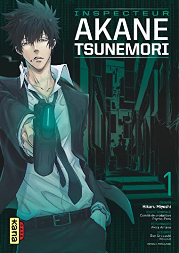 jaquette livre Psycho-pass Inspecteur Akane Tsunemori - Tome 1