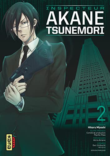 jaquette livre Psycho-pass Inspecteur Akane Tsunemori - Tome 2
