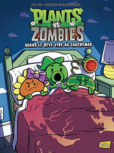 jaquette livre Plants Vs Zombies Tome 19 - Quand Le Rêve Vire Au Cauchemar