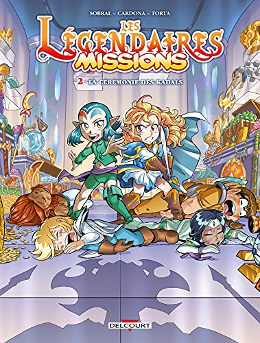 jaquette livre Légendaires (les) - Missions - Tome 2 : La Cérémonie des Kadals