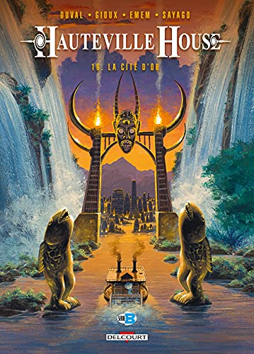 jaquette livre Hauteville House Tome 19 - La Cité D'or