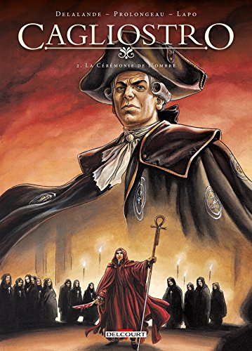 jaquette livre Cagliostro Tome 2 - La Cérémonie De L'ombre