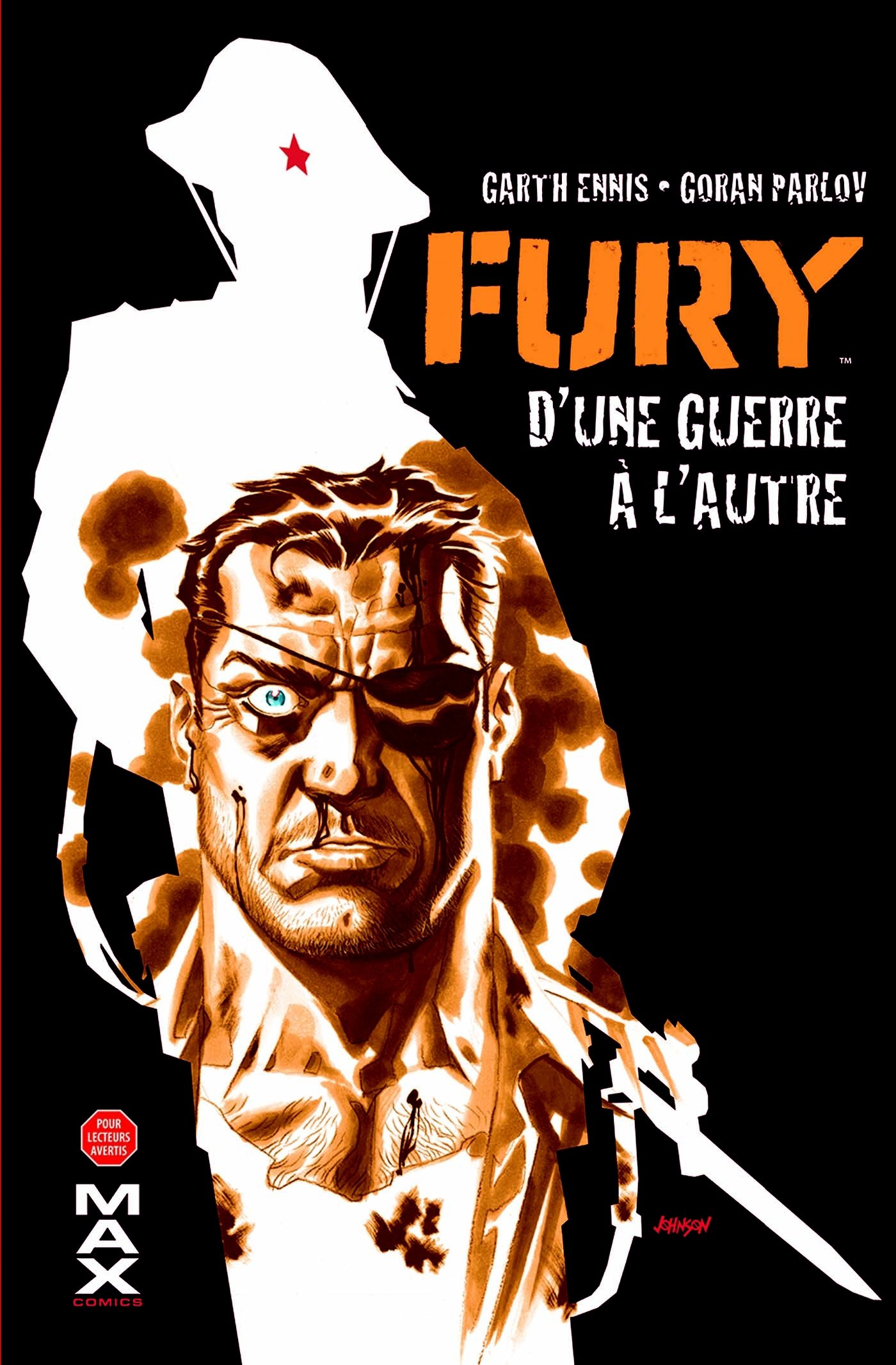 jaquette livre Fury Max T01: d'une guerre à l'autre