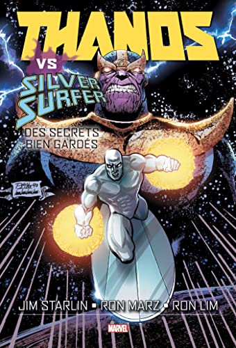 jaquette livre Thanos Vs Silver Surfer - Des Secrets Bien Gardés