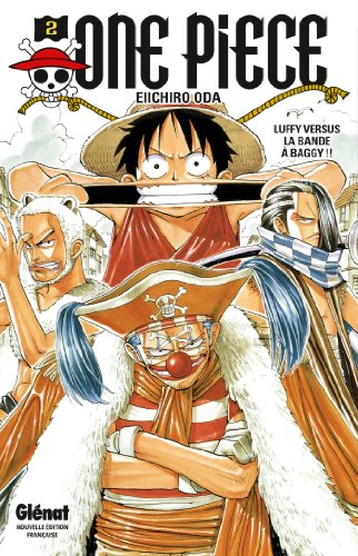 jaquette livre One Piece - Tome 2 : Luffy versus la bande à Baggy !!