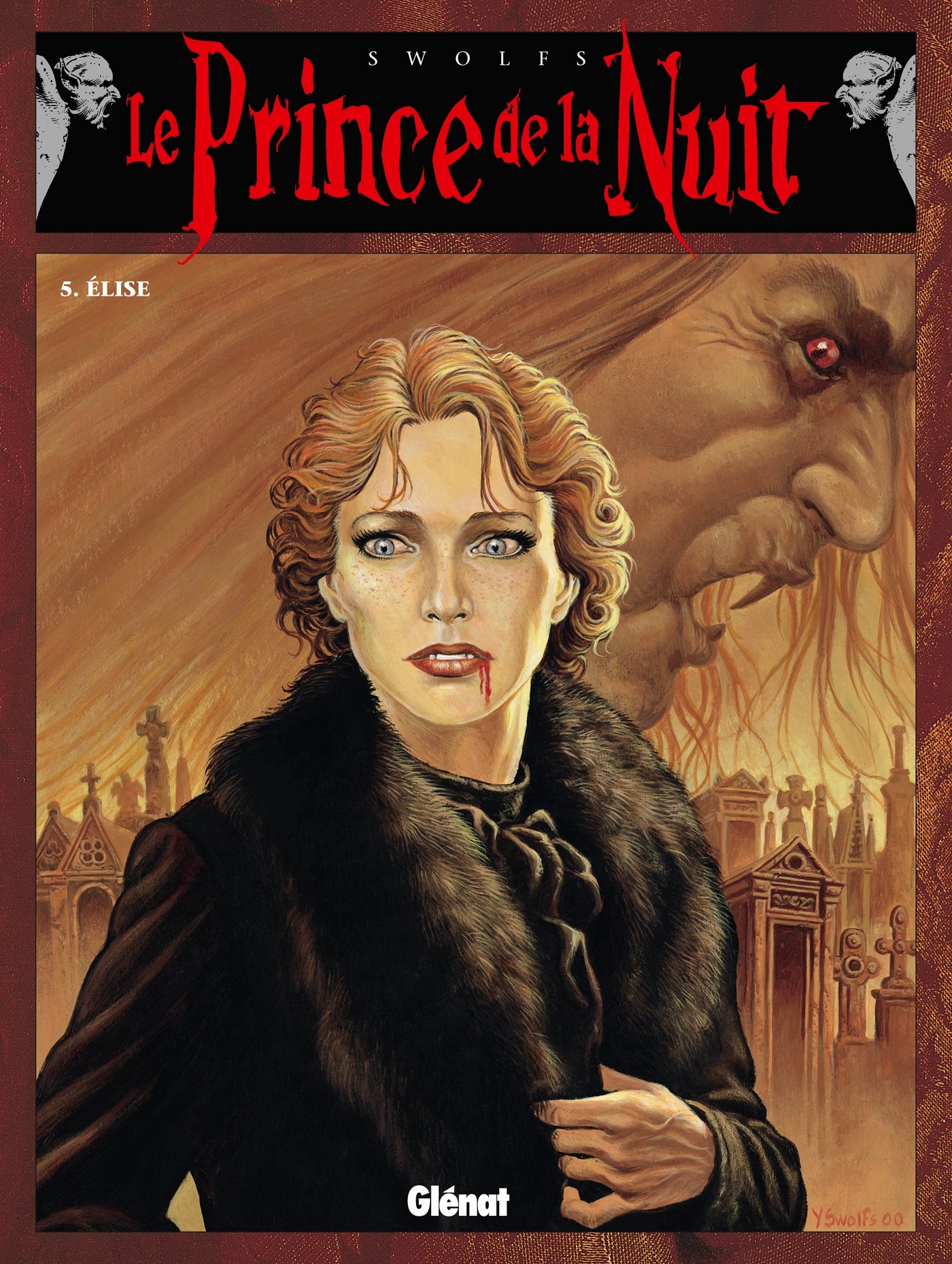 jaquette livre Le prince de la nuit, tome 5 : Elise