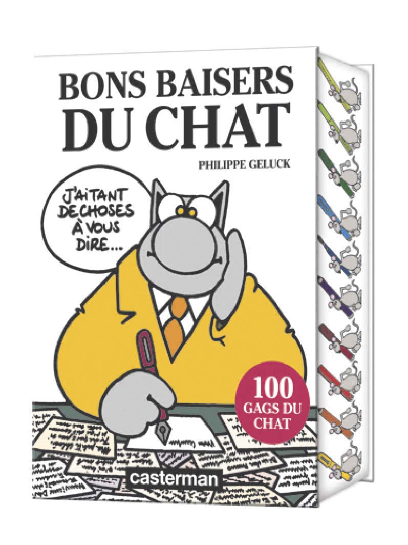 jaquette livre Le Chat : Bons baisers du chat