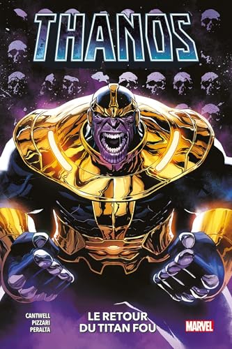 jaquette livre Thanos - Le Retour Du Titan Fou