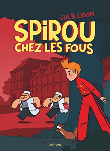jaquette livre Spirou - Spirou Chez Les Fous
