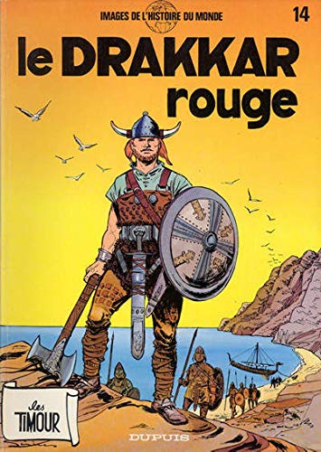 jaquette livre Le Drakkar Rouge