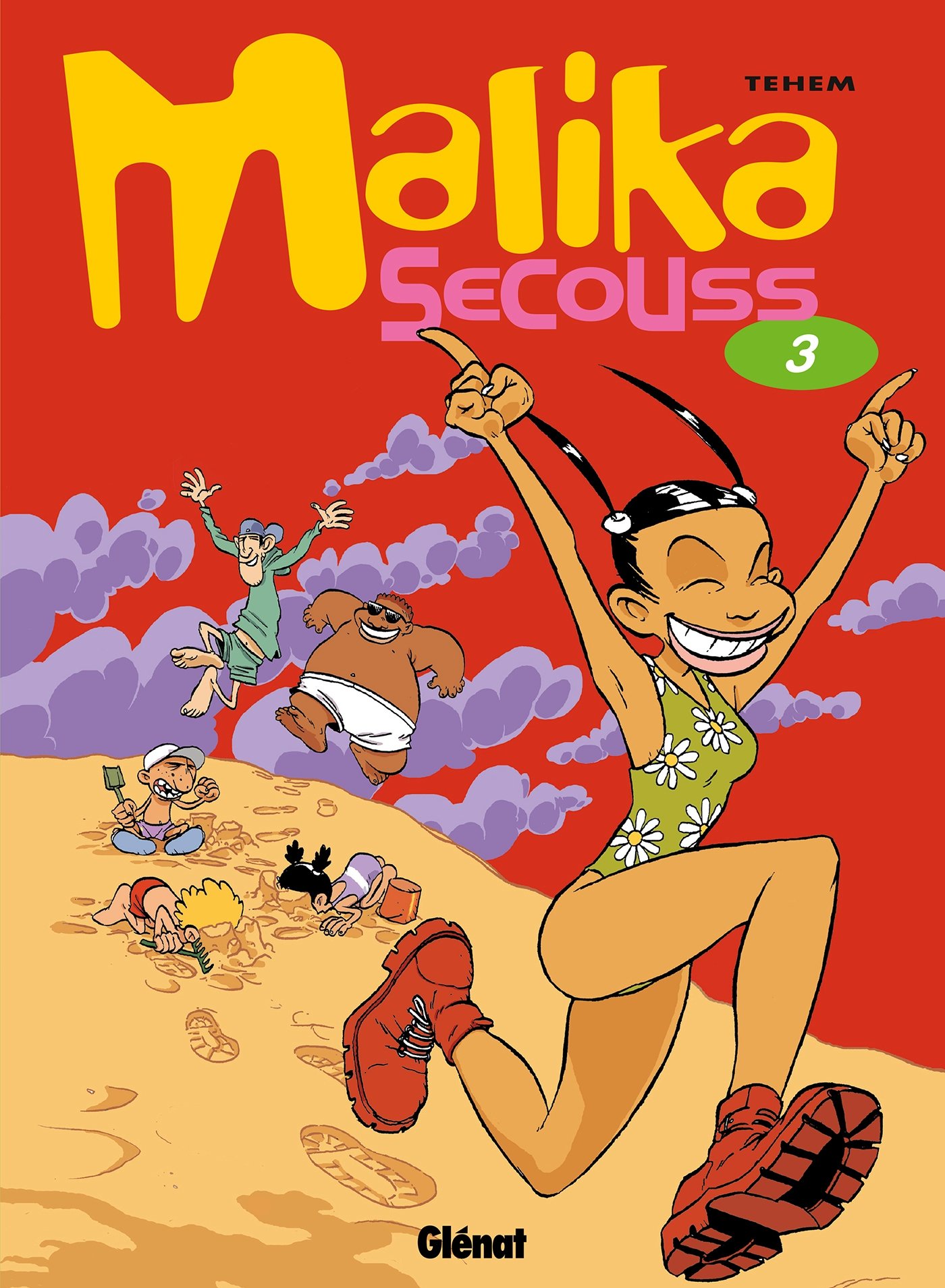 jaquette livre Malika Secouss, tome 3 : Crache ta joie
