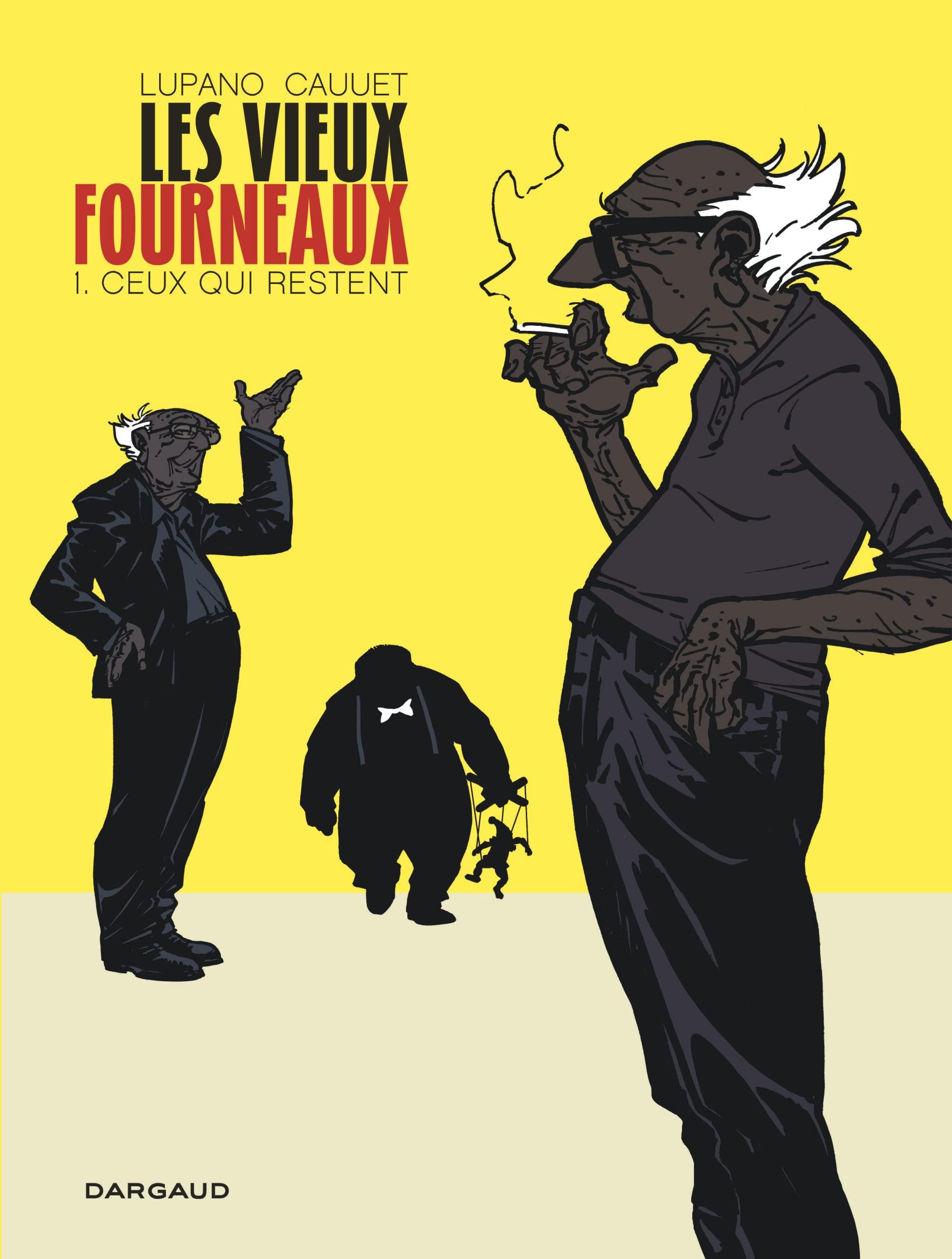 jaquette livre Les vieux fourneaux - tome 1 - Ceux qui restent