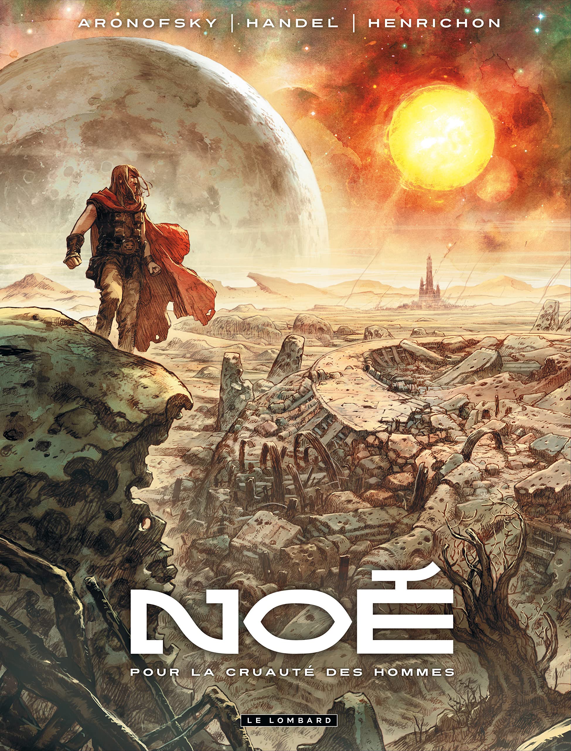 jaquette livre Noé - tome 1 - Pour la cruauté des hommes