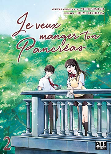 jaquette livre Je veux manger ton pancréas - Tome 2