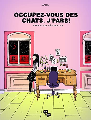 jaquette livre Occupez-Vous Des Chats, J'pars ! - Carnets De Résidences