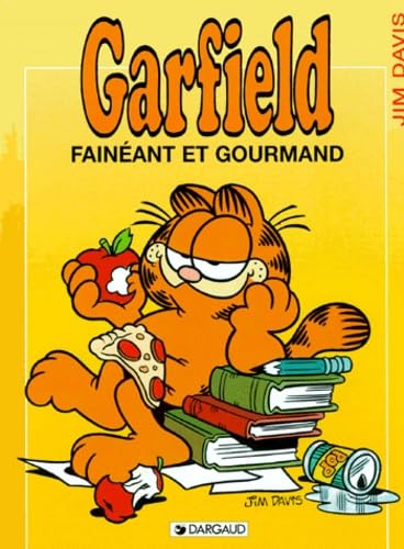 jaquette livre Garfield Tome 12 - Fainéant Et Gourmand