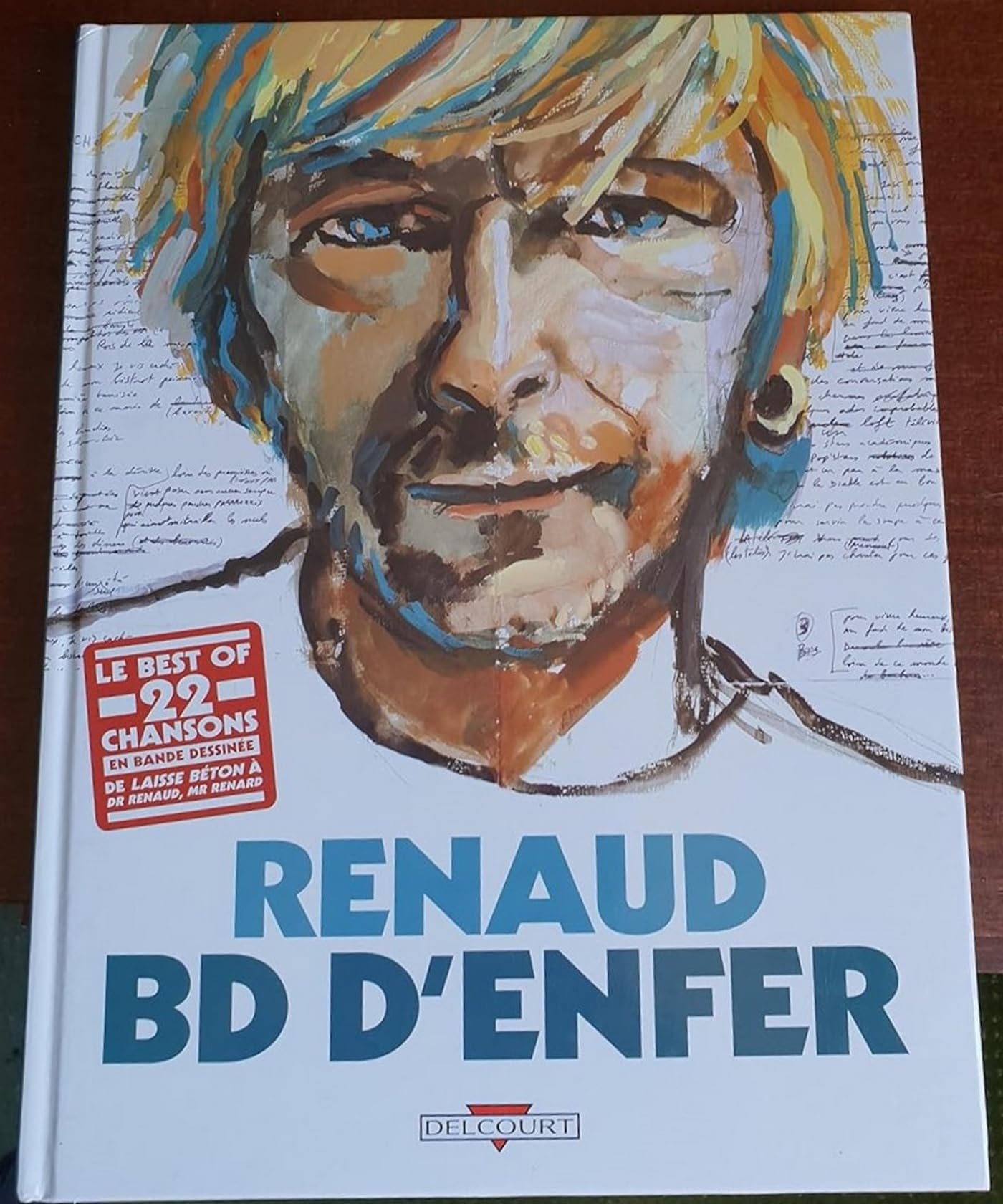 jaquette livre Renaud : BD d'enfer