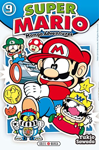 jaquette livre Super Mario - Manga adventures - Tome 9