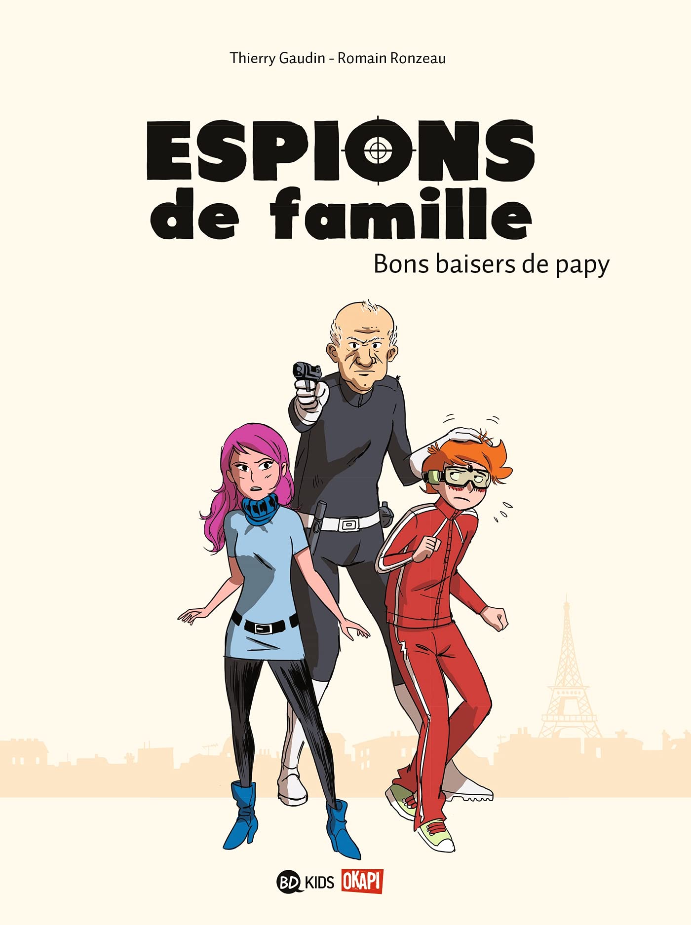 jaquette livre Espions de famille, tome 01: Bons baisers de papy