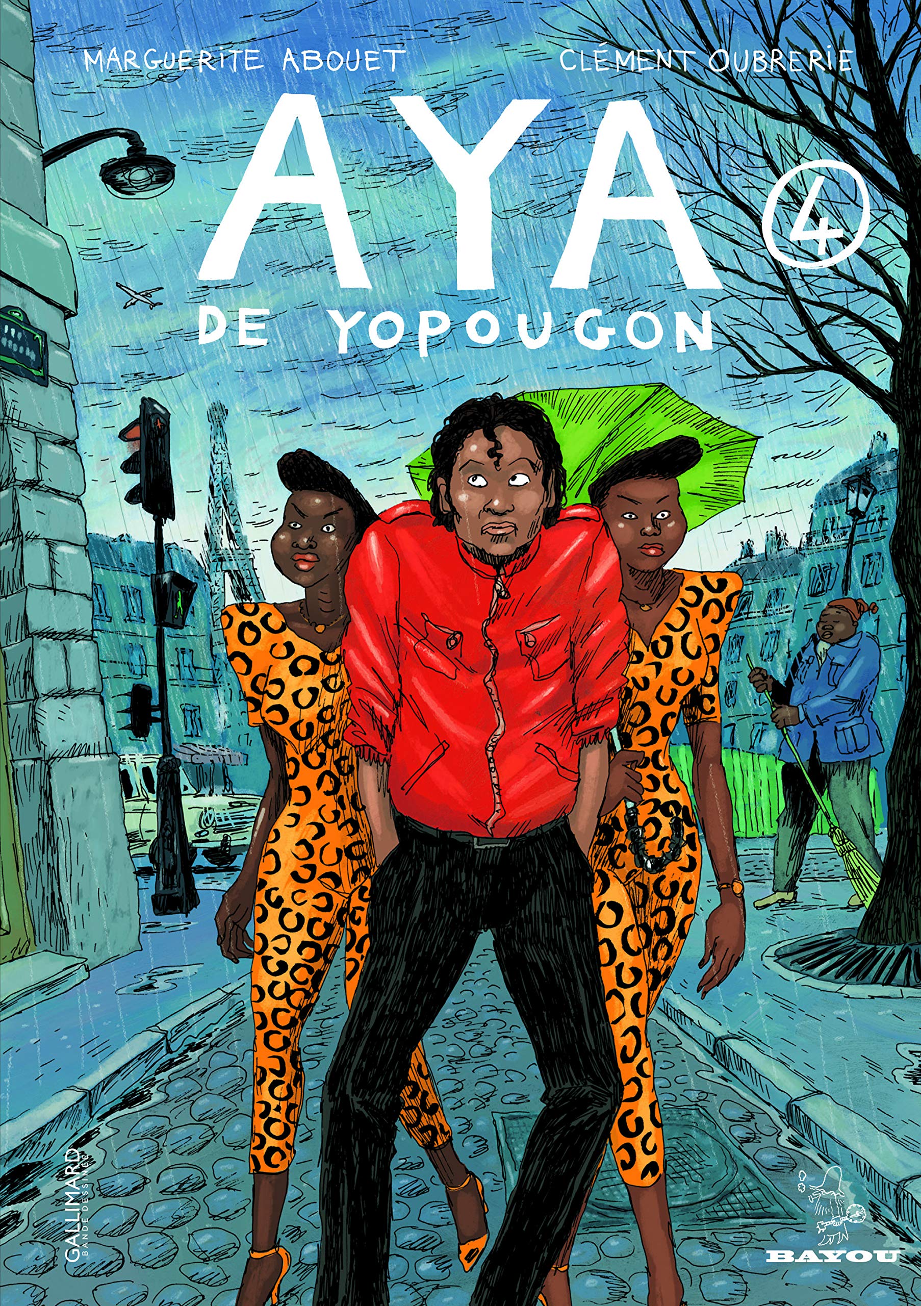 jaquette livre Aya de Yopougon (Tome 4)