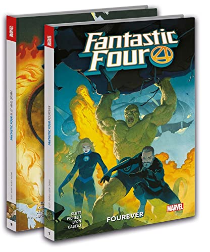 jaquette livre Fantastic Four Tome 1 & 2 - Pack Découverte - Fourever - M. Et Mme Grimm