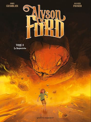 jaquette livre Alyson Ford Tome 3 - Le Serpent De Feu