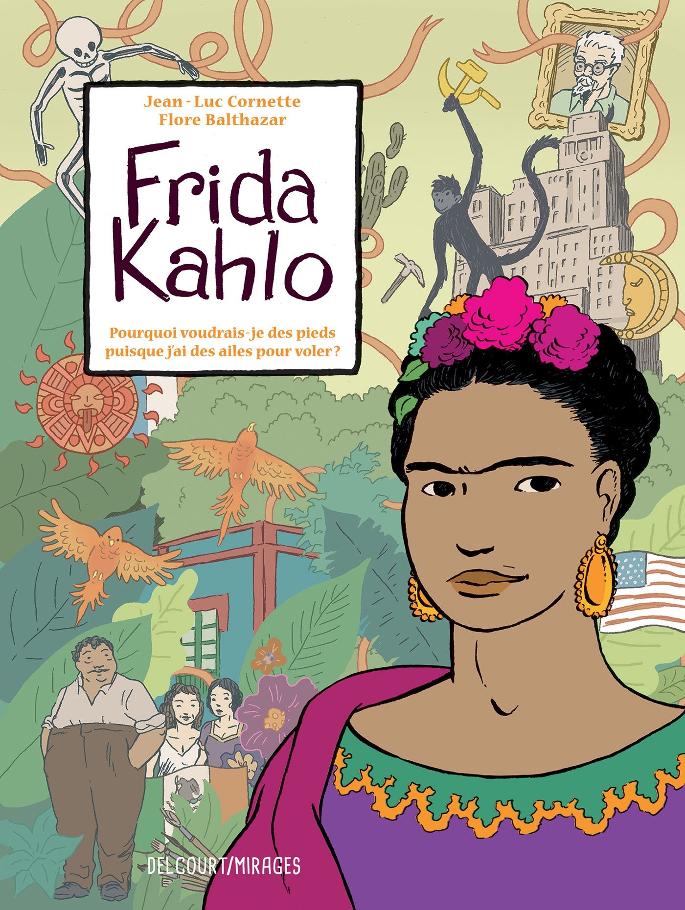 jaquette livre Frida Kahlo