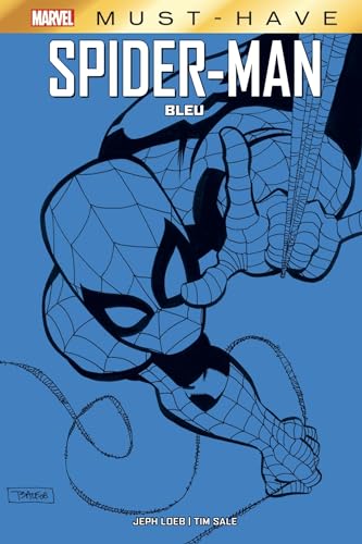 jaquette livre Spider-Man Bleu