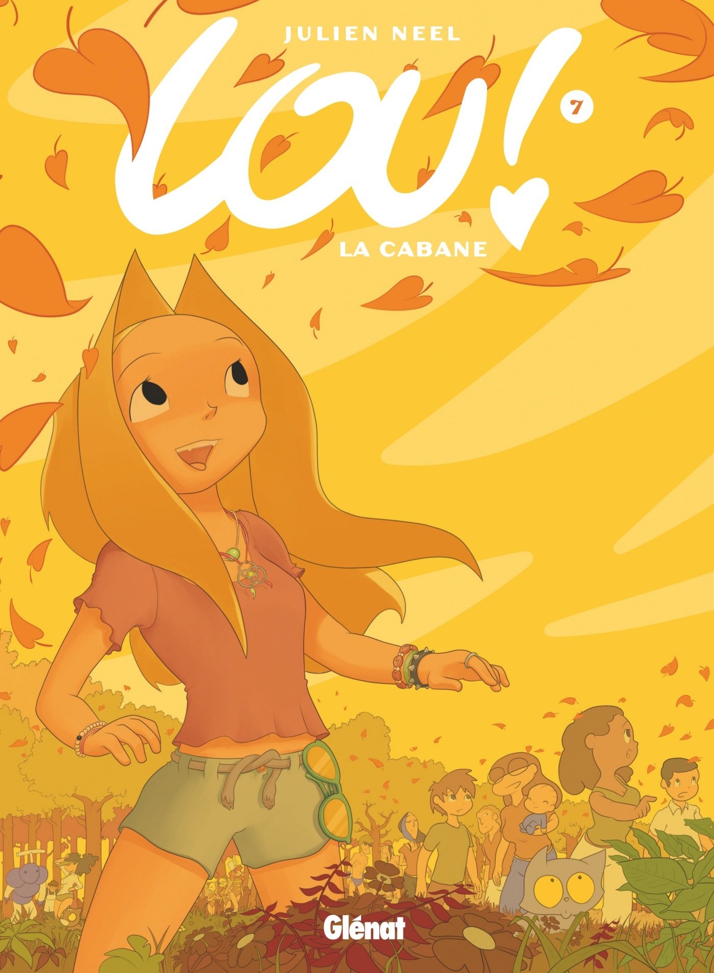 jaquette livre Lou !, tome 7 : La cabane
