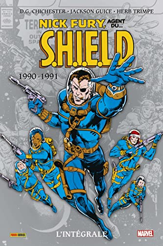 jaquette livre Nick Fury, Agent Du S.H.I.E.L.D. Tome 6 - L'intégrale : 1990-1991