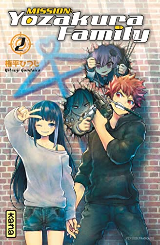 jaquette livre Mission Yozakura Family - Tome 2