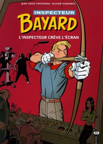 jaquette livre Les Enquêtes De L'inspecteur Bayard Tome 15 - L'inspecteur Crève L'écran
