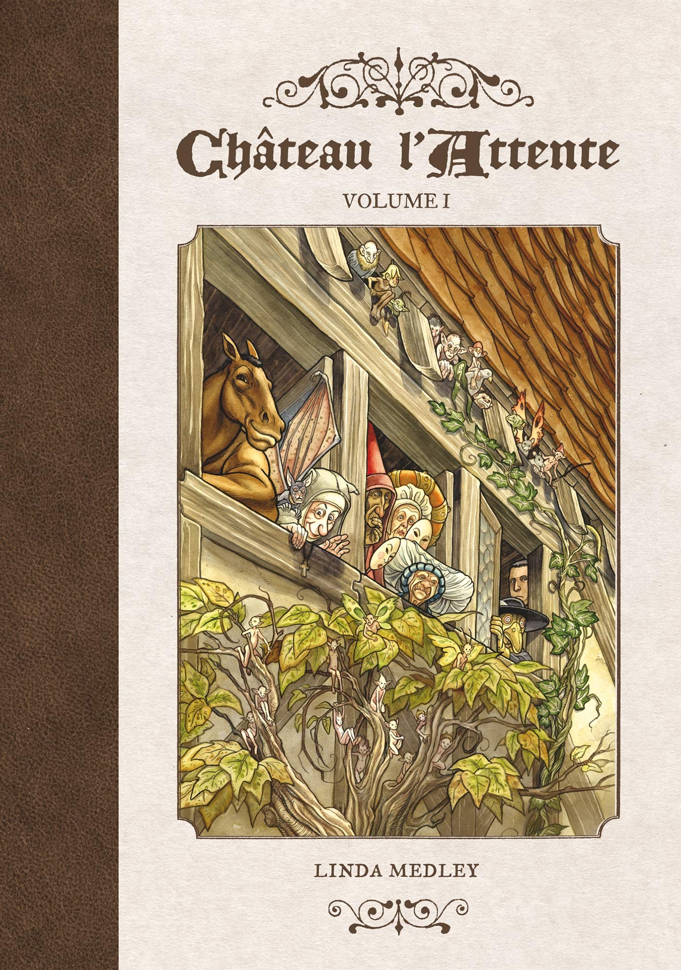 jaquette livre Château l'attente T01