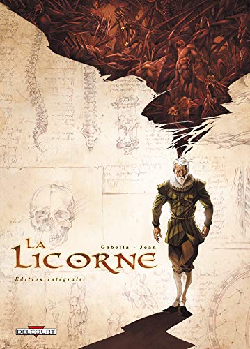jaquette livre La Licorne Intégrale Tomes 1 À 4 - Le Dernier Temple D'asclépios - Ad Naturam - Les Eaux Noires De Venise - Le Jour Du Baptême