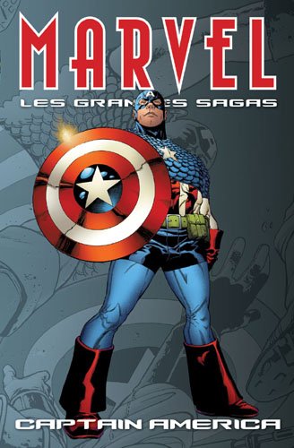 jaquette livre Les grandes sagas marvel Captain America