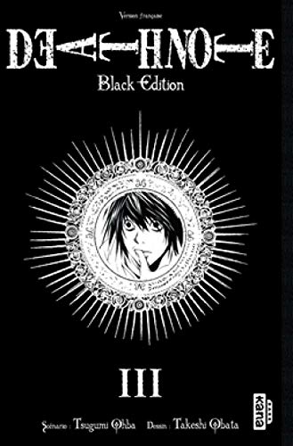 jaquette livre Death Note - Black Edition - Tome 3