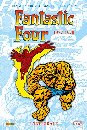 jaquette livre Fantastic Four L'intégrale - 1977-1978