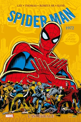 jaquette livre Spider-Man L'intégrale - 1972