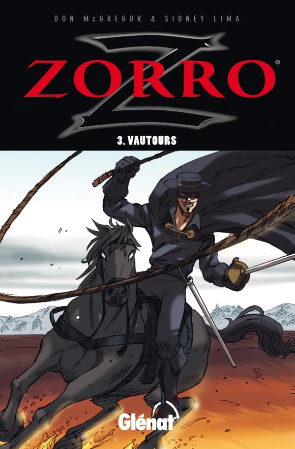 jaquette livre Zorro Tome 3 - Vautours