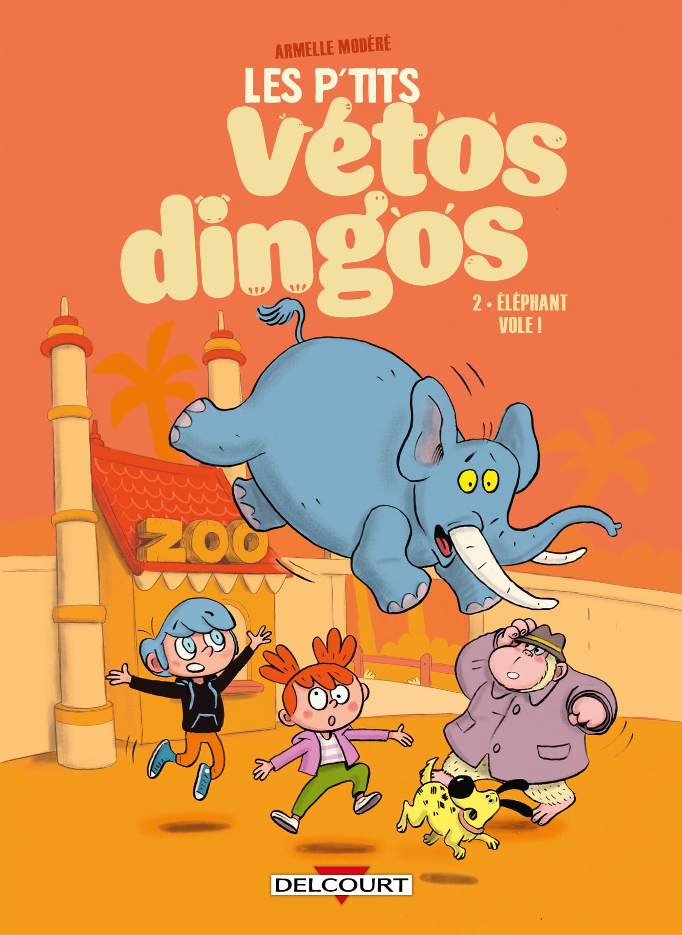 jaquette album Les P'tits Vétos dingos T02