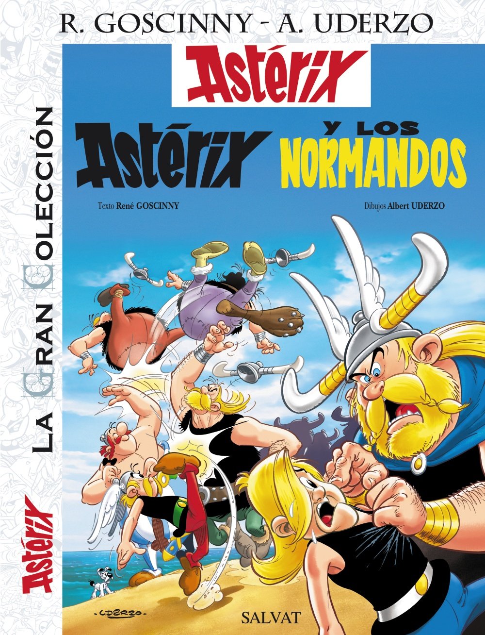 jaquette album Astérix y los normandos. La Gran Colección